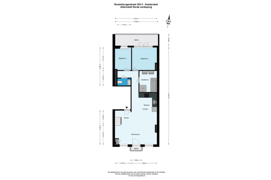 Foto 38 van Rustenburgerstraat 352-3