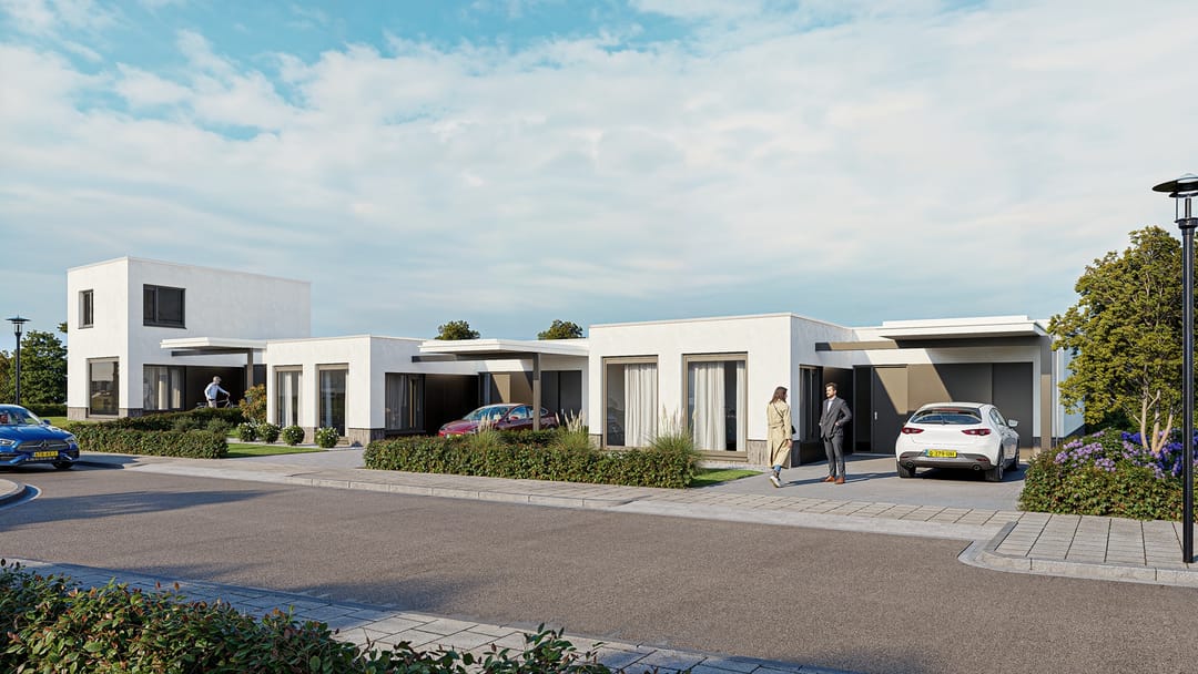 Foto 1 van 3 vrijstaande (semi-)bungalows (Bouwnr. 38)