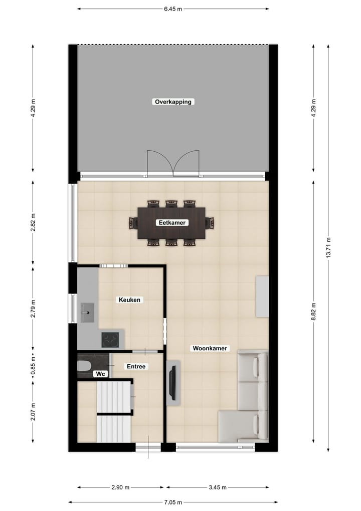 Twee-onder-één-kap te koop: Stadhouderstraat 29, Brunssum