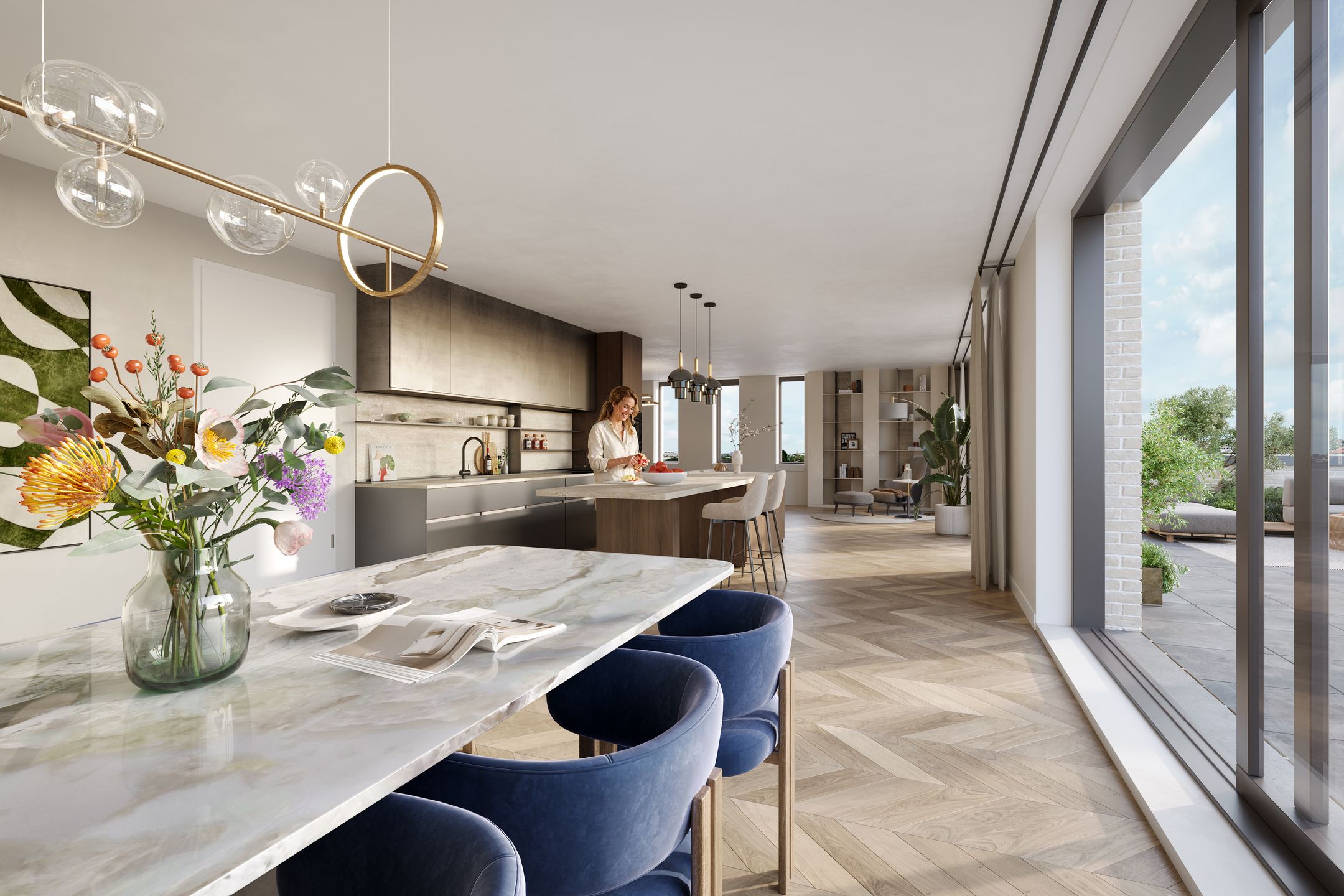 Photo 12 of Pauwentuin Voorlei Penthouse (Bouwnr. 20)