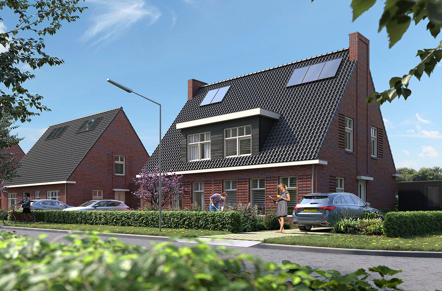 Twee-onder-één- kapwoning levensloopvariant (Bouwnr. 16)  