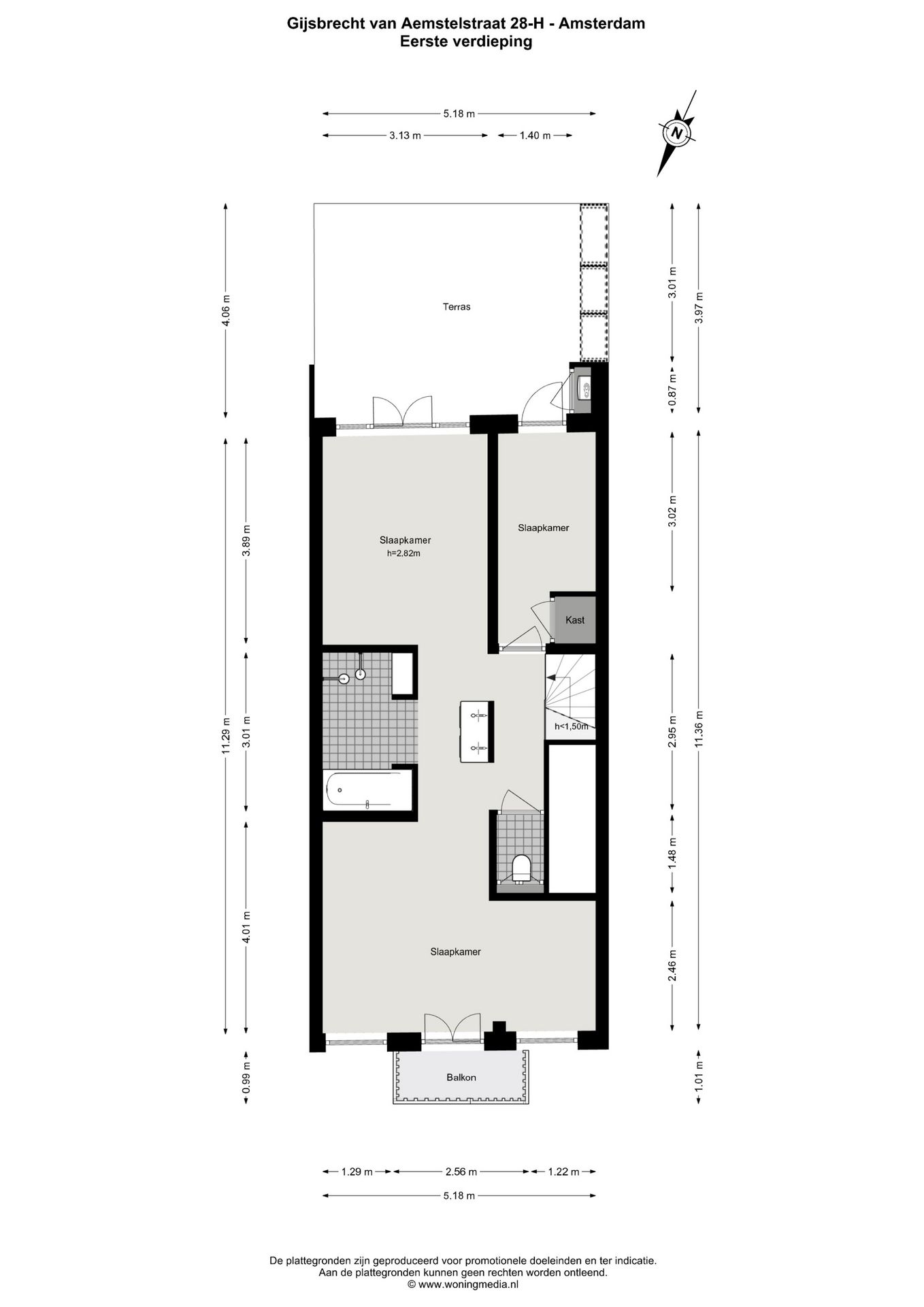 Foto 40 van Gijsbrecht van Aemstelstraat 28-H