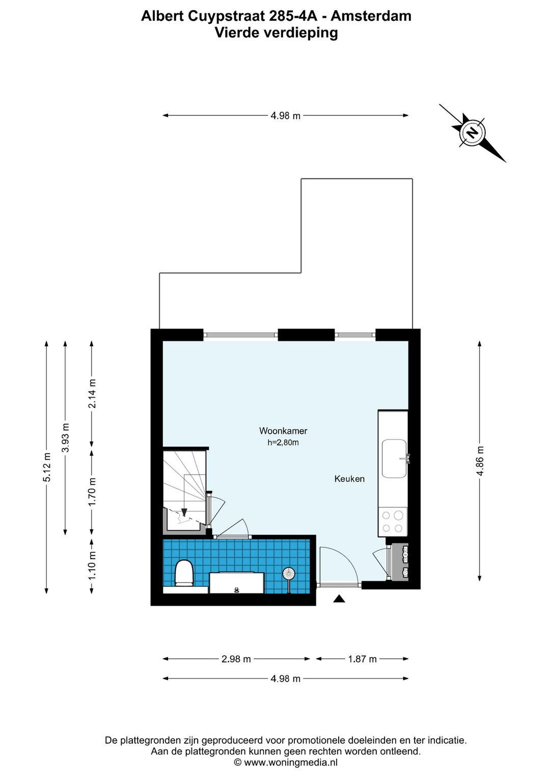 Photo 16 of Albert Cuypstraat 258-4A