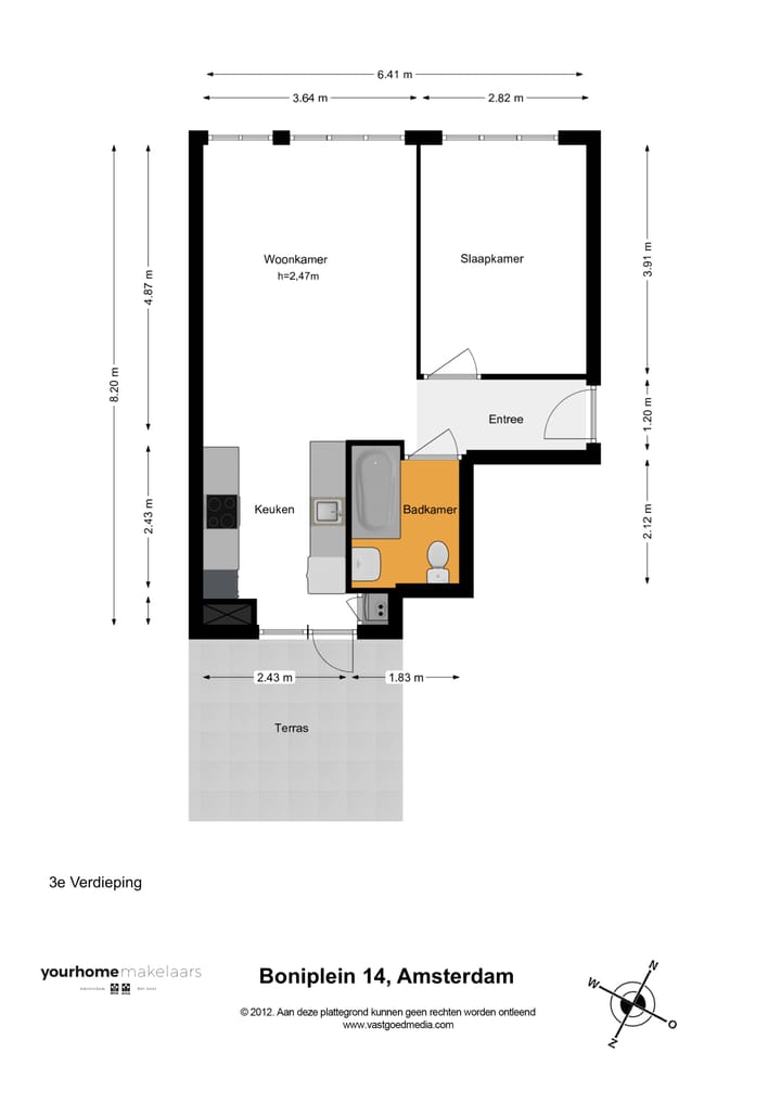 Appartement te koop: Boniplein 14, Amsterdam