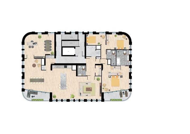 Foto 3 van Stationskwartier - Appartementen (Bouwnr. T9.1)