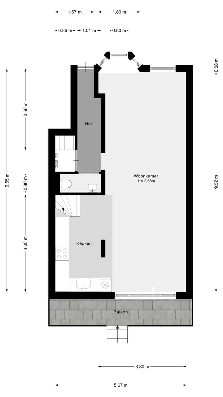 Appartement te koop: Gladiolusstraat 12A, Rotterdam