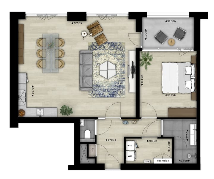 Appartement te huur: Walserijstraat 36, Eindhoven