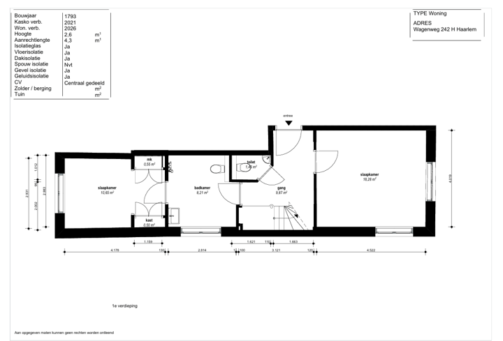 Appartement te huur: Wagenweg 242H, Haarlem