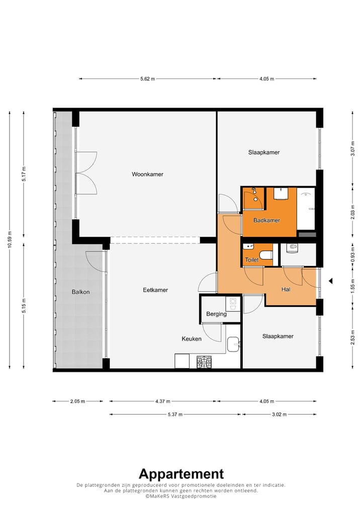 Appartement te koop: Maasboulevard 6B, Maastricht