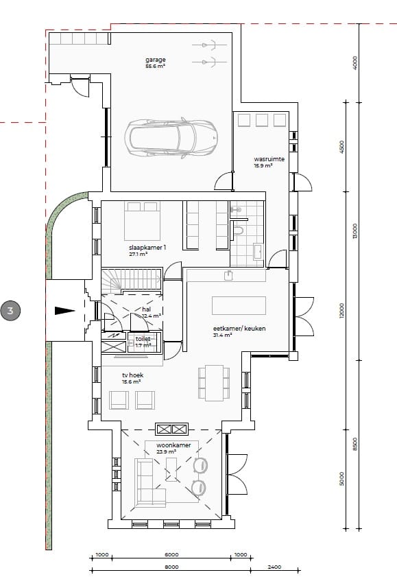 Foto 6 van Eilandwoningen (Bouwnr. E3)