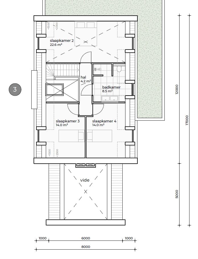 Foto 7 van Eilandwoningen (Bouwnr. E3)