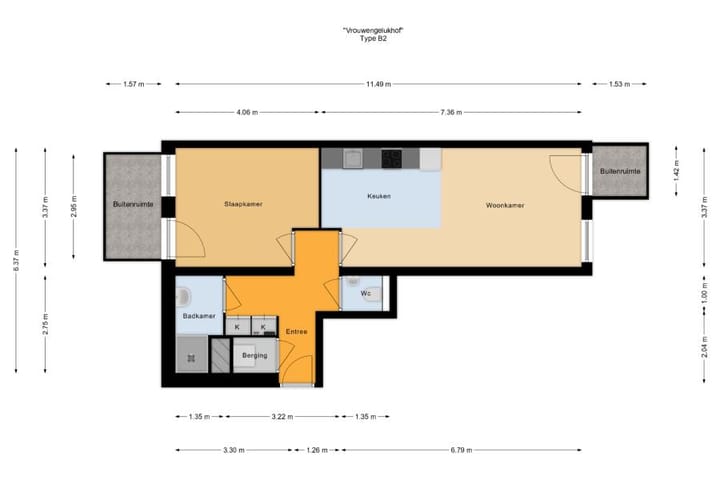 Appartement te huur: Vrouwengelukhof 88, Amsterdam