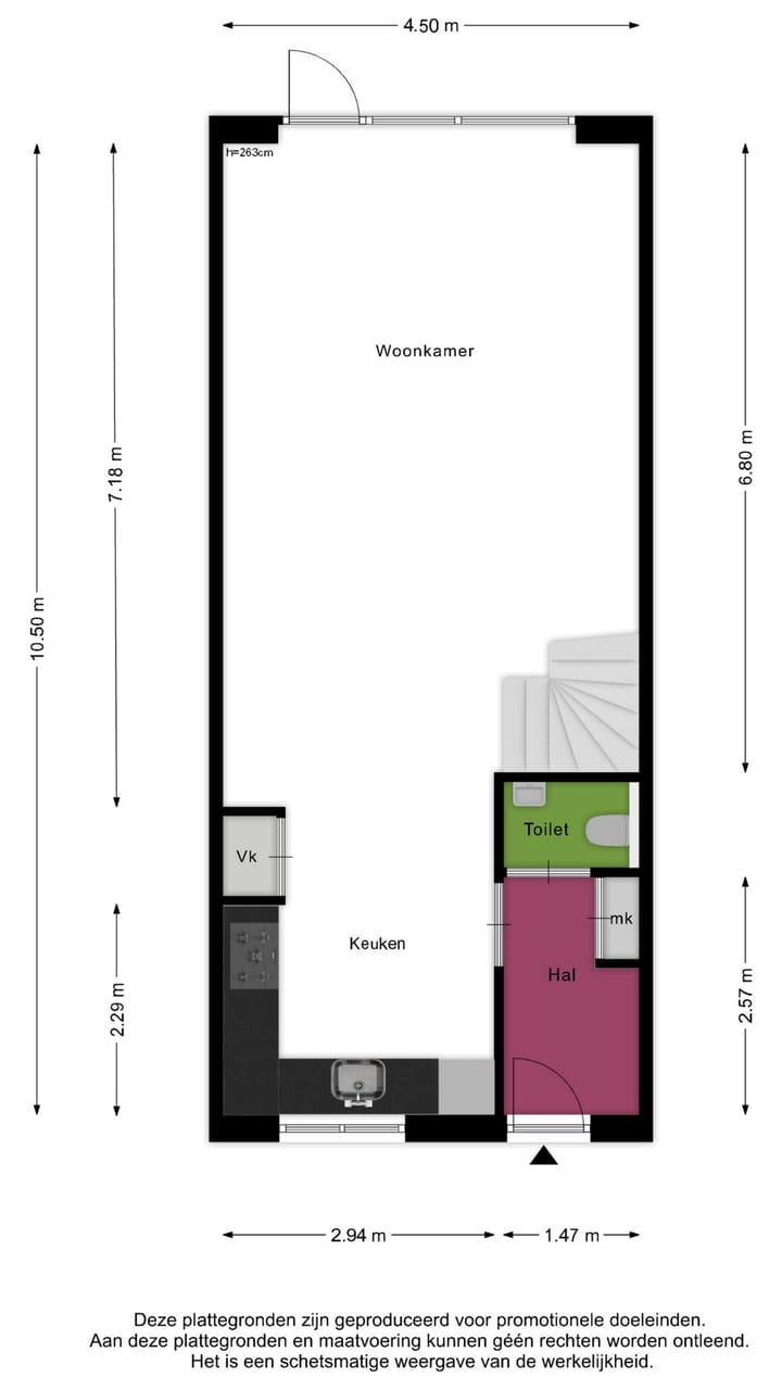 Tussenwoning te koop: Albrechtshof 20, Meteren