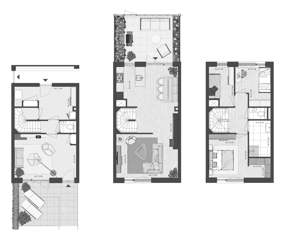 Foto 11 van 393 | RISO | Stadswoning Type Q/L | BLOK B (Bouwnr. 393)