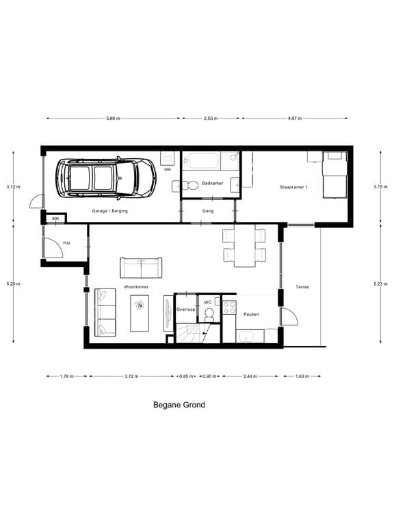 Tussenwoning te huur: Anjervallei 62, 'S-Hertogenbosch