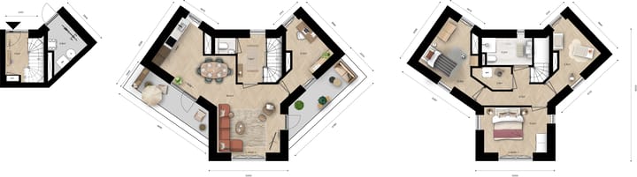Foto 5 van Beneden- en bovenwoningen (Bouwnr. A29-b)