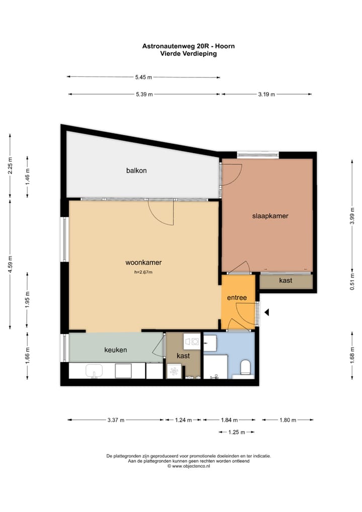 Appartement te koop: Astronautenweg 20R, Hoorn