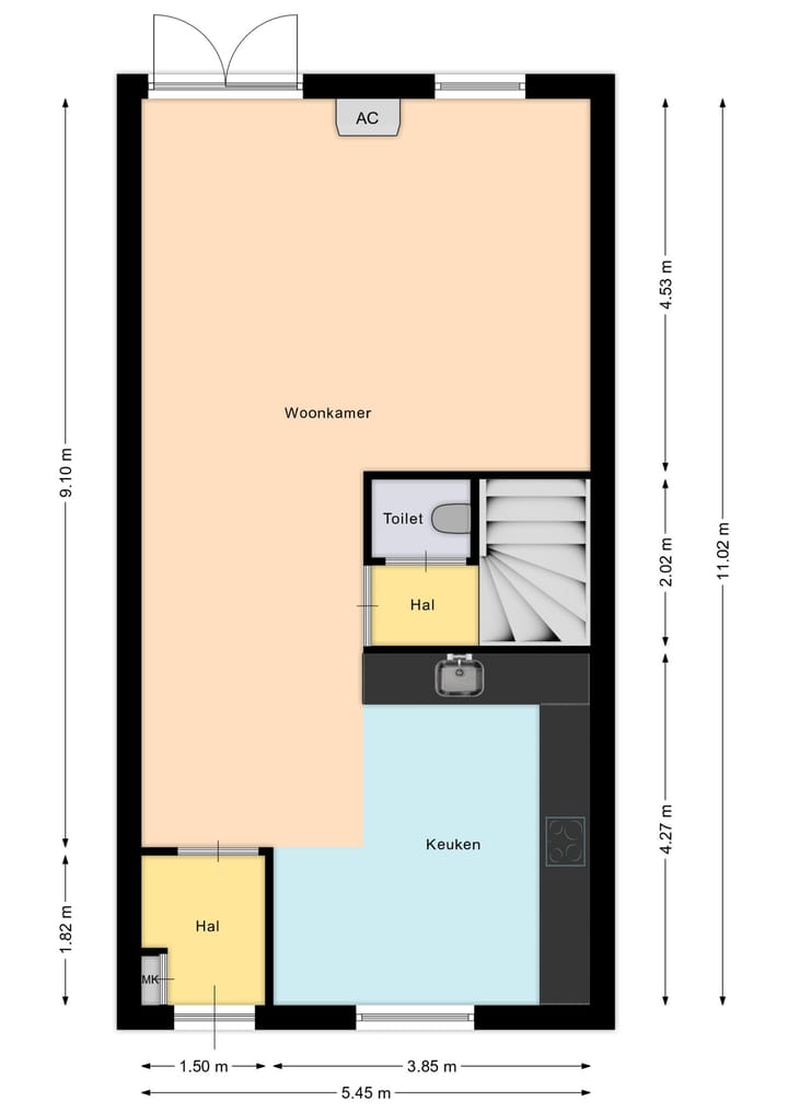 Tussenwoning te koop: Ramershaag 40, Maastricht