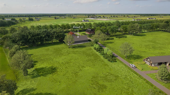 Foto 4 van Hondemotsweg, Wonen in het Veld (Bouwnr. Kavel H)