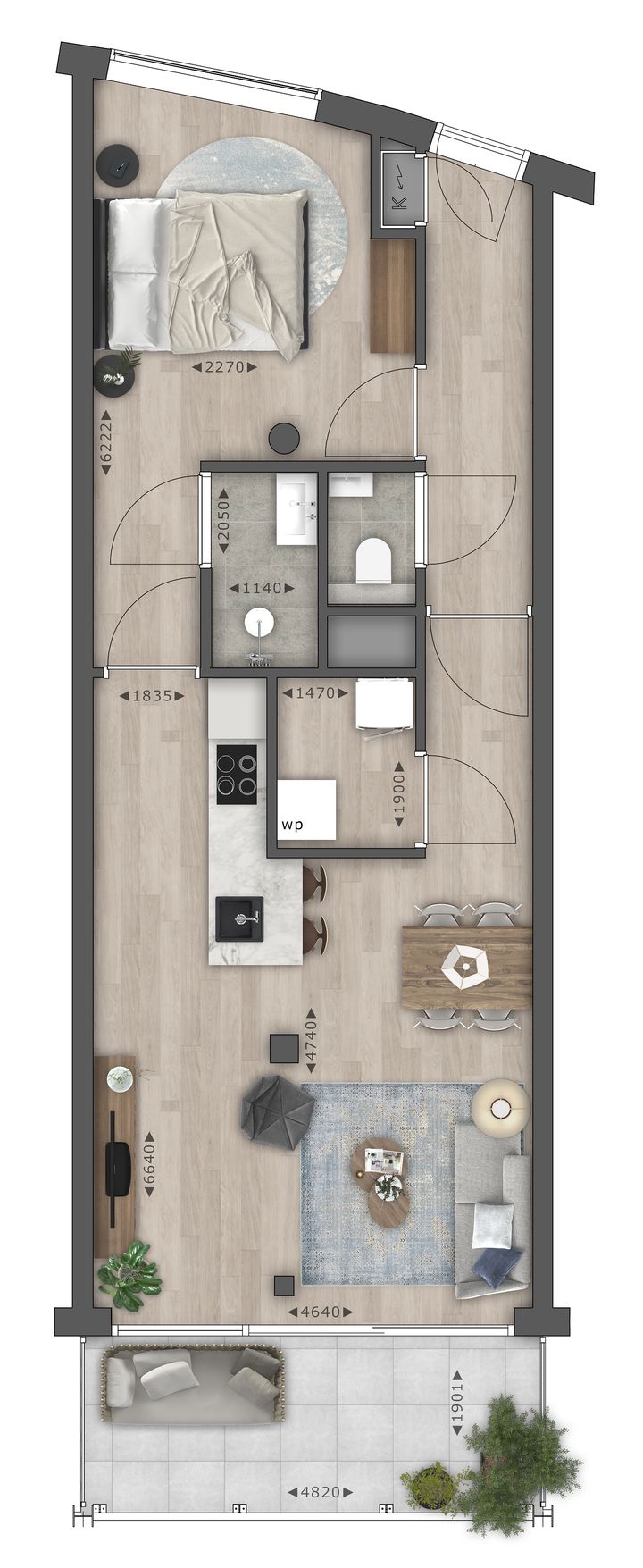 Appartement te huur: Wattbaan 11-3, Nieuwegein