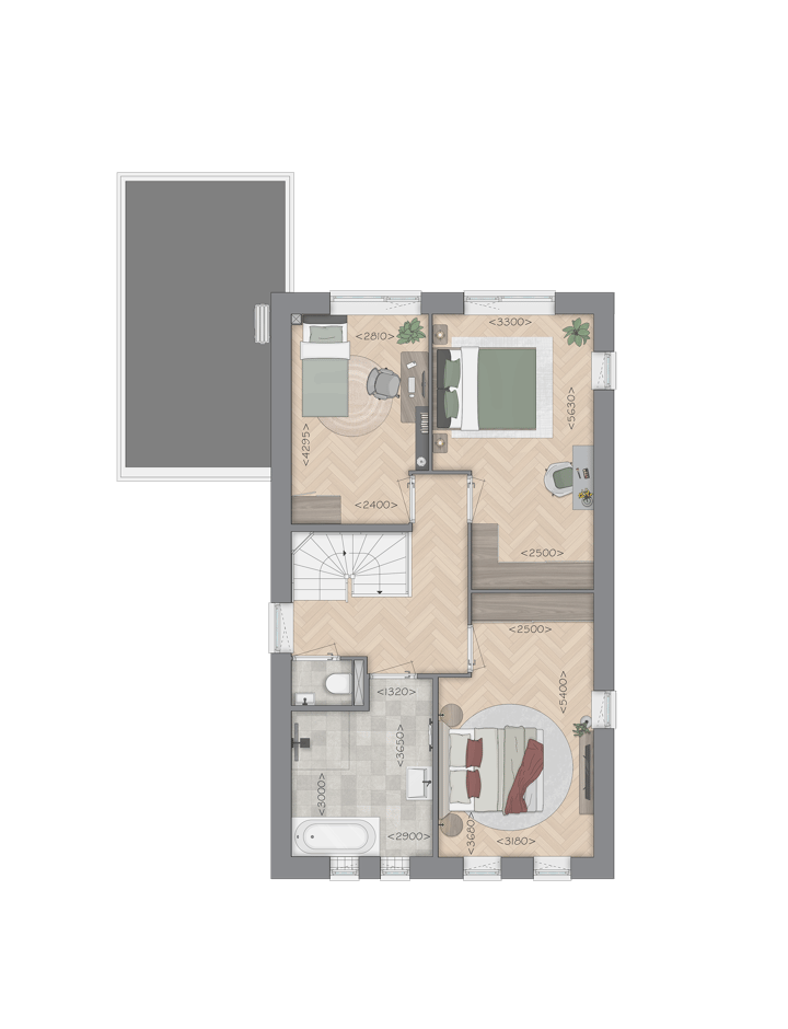 Foto 5 van Vrijstaande woning (Bouwnr. 46)