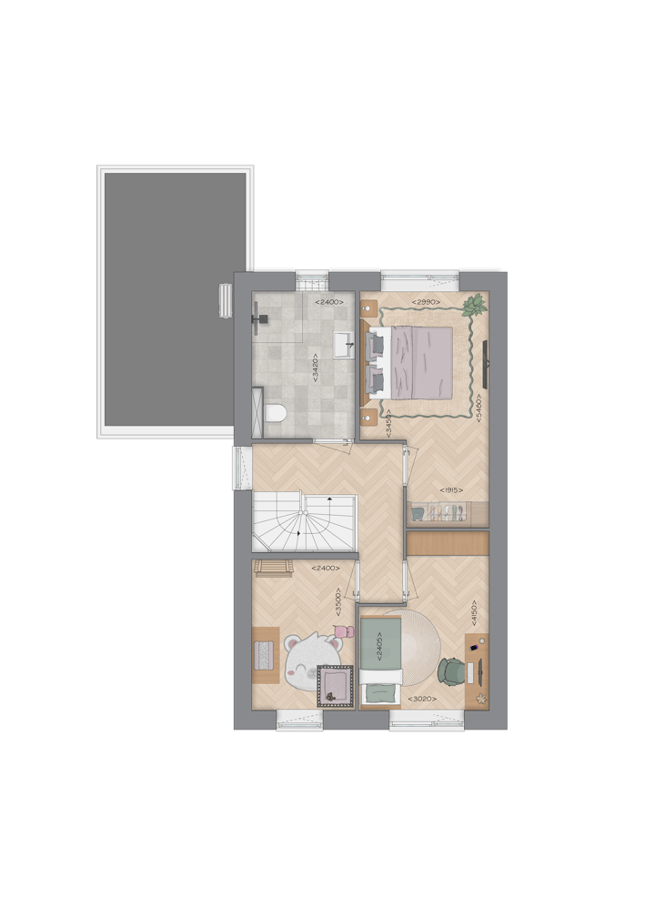 Foto 5 van Vrijstaande woning (Bouwnr. 52)