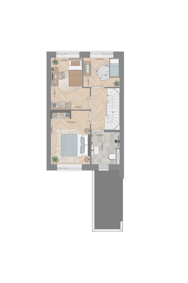 Foto 5 van Rijwoning (Bouwnr. 29)