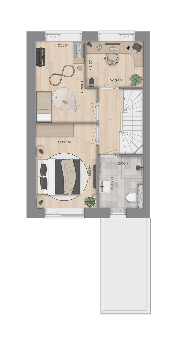 Foto 5 van Rijwoning (Bouwnr. 30)