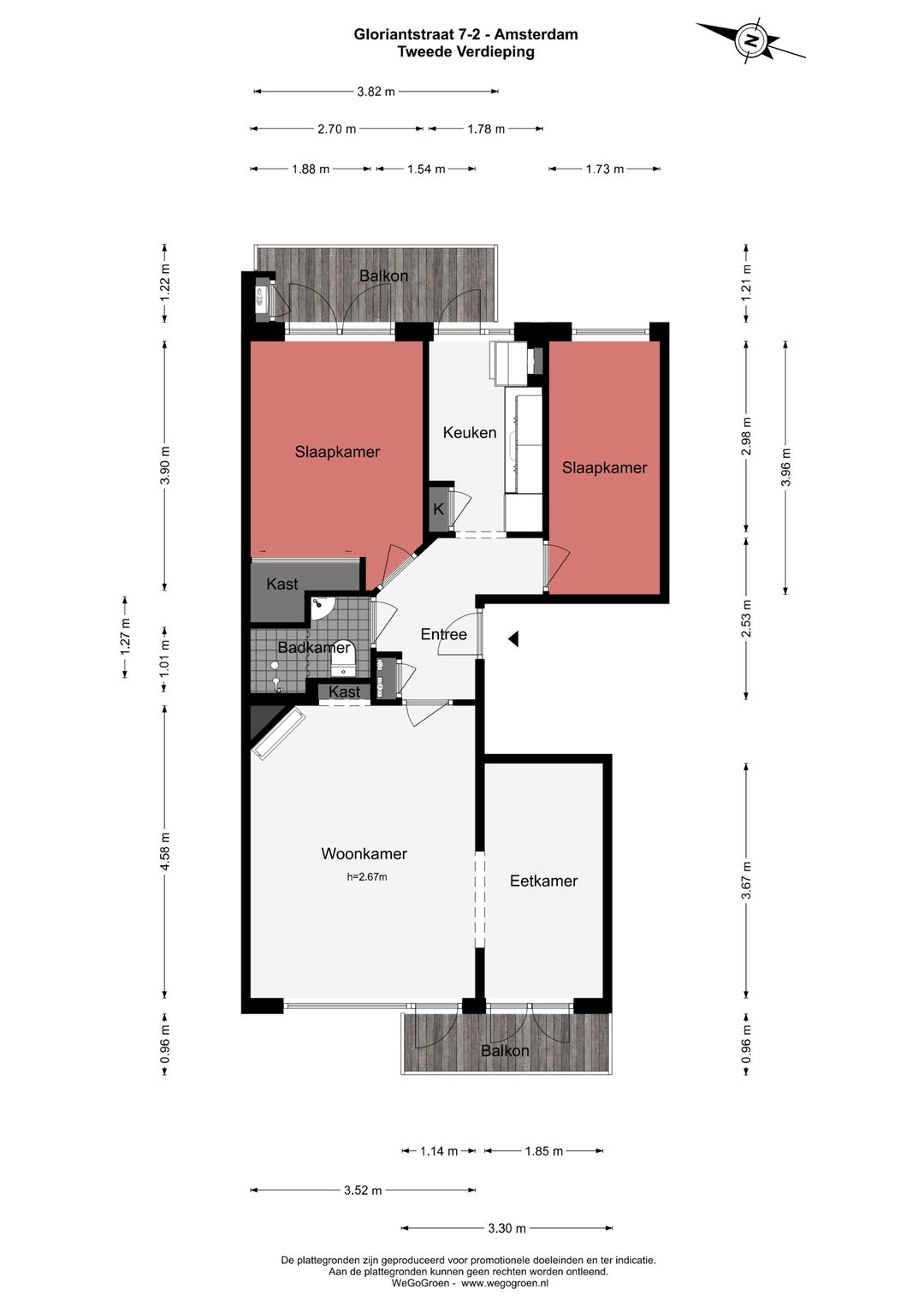 Foto 47 van Gloriantstraat 7-2