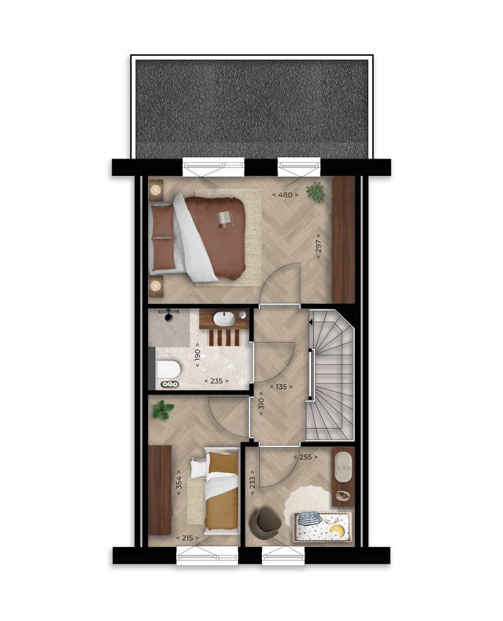 Foto 4 van Tussenwoning | type E | KoopStart (Bouwnr. E22)