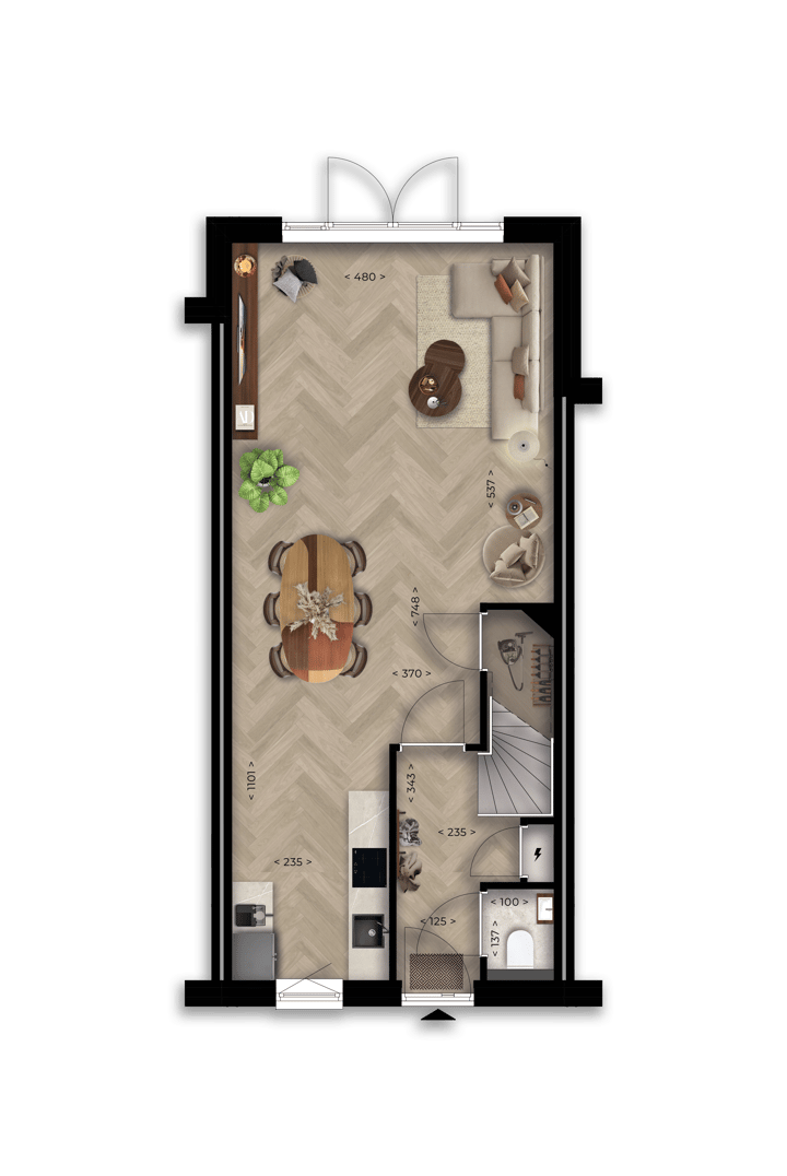 Foto 3 van Hoekwoning | type E (Bouwnr. E14)
