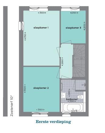 Hoekwoning te huur: Zoelenerf 10, Tilburg