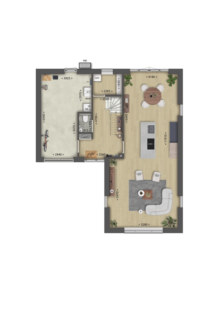 Foto 2 van Woningtype A (Bouwnr. 8)