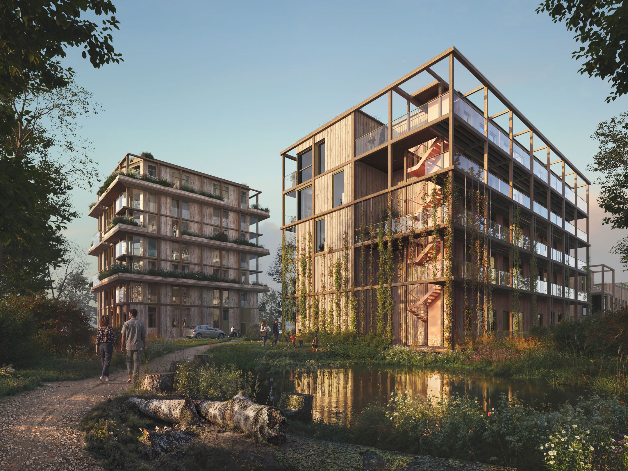 Foto 9 van Veranda tussenwoning (Bouwnr. 4)