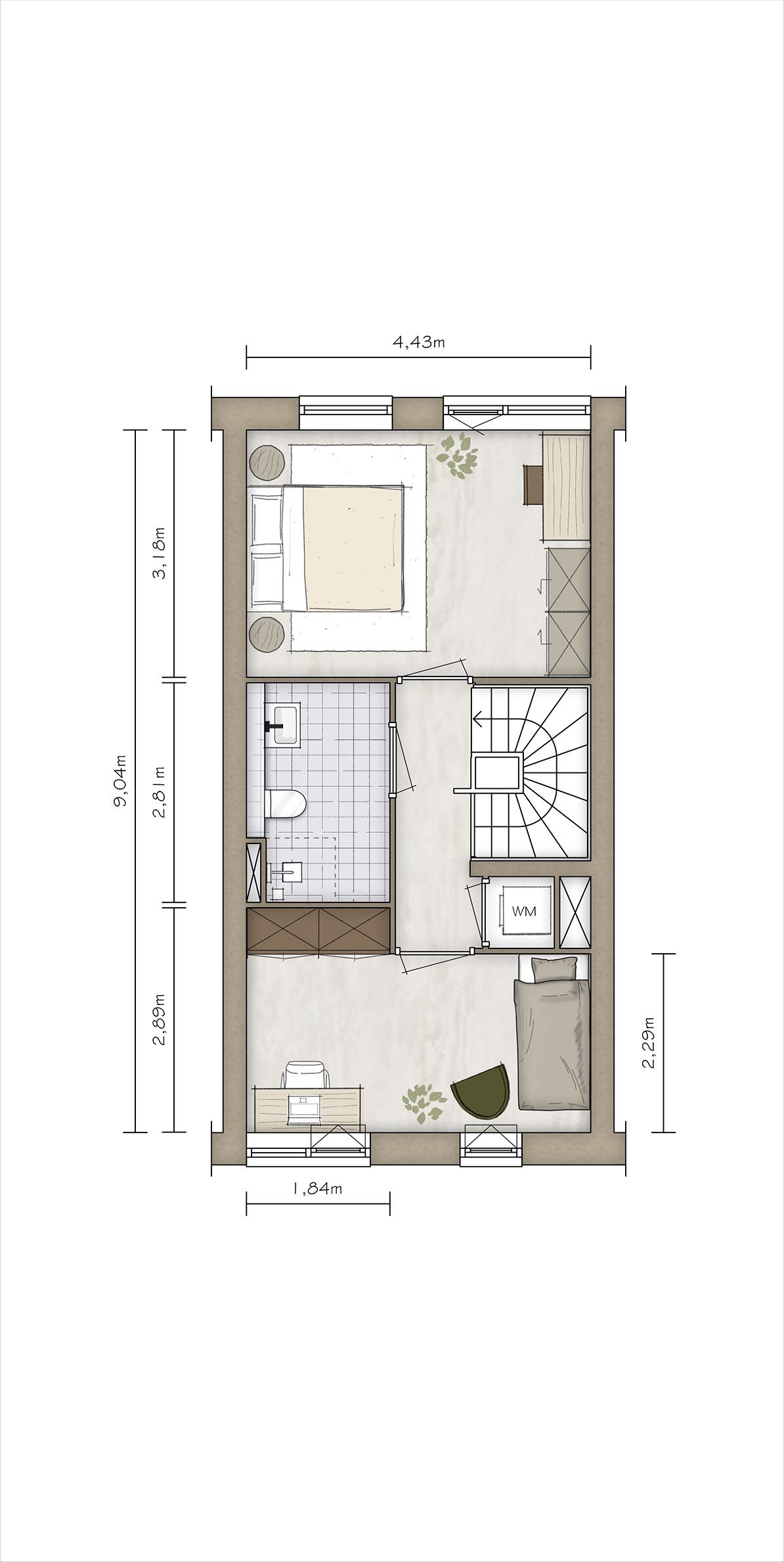 Photo 6 of Veranda tussenwoning (Bouwnr. 17)