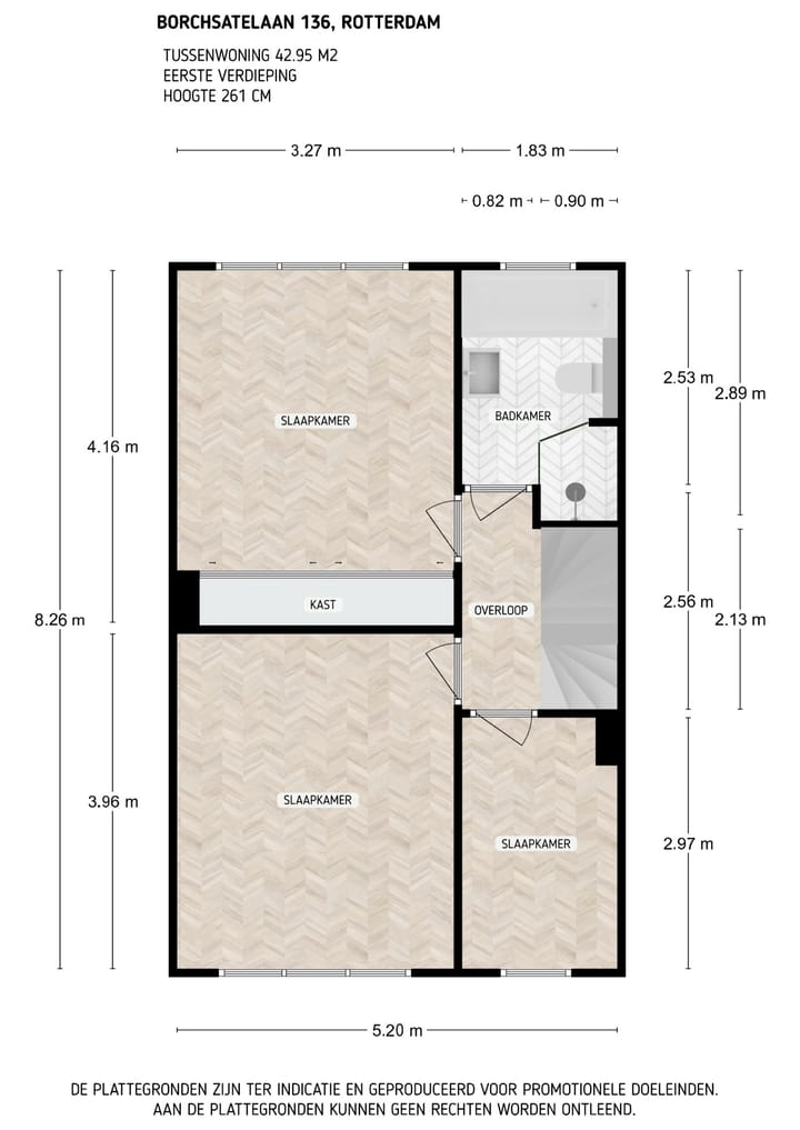 Tussenwoning te koop: Borchsatelaan 136, Rotterdam