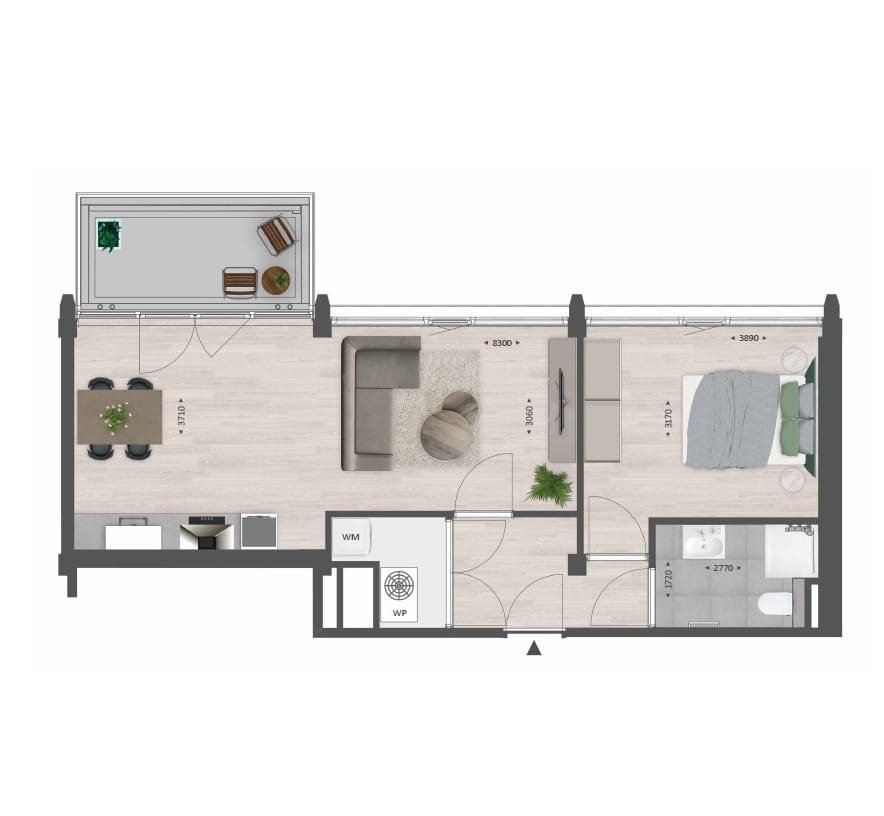 Appartement Het Wielsem 16-E — foto 3