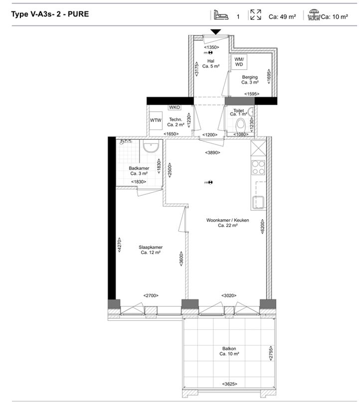 Appartement te huur: Dirk Boutslaan 10-016, Eindhoven