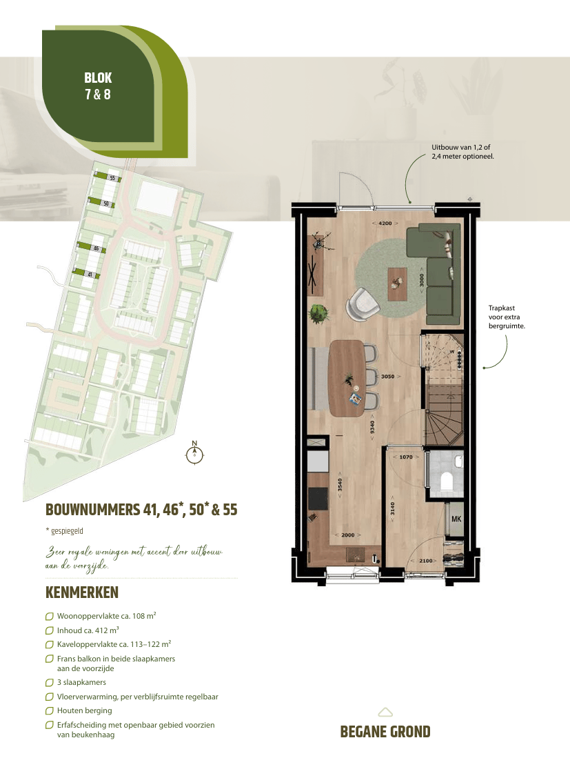 Photo 3 of Blok 8 (bouwnr. 50)