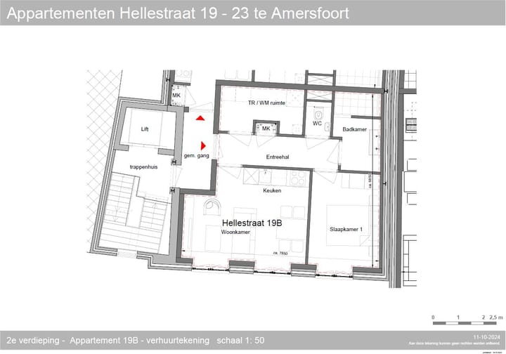 Appartement te huur: Hellestraat 19B, Amersfoort