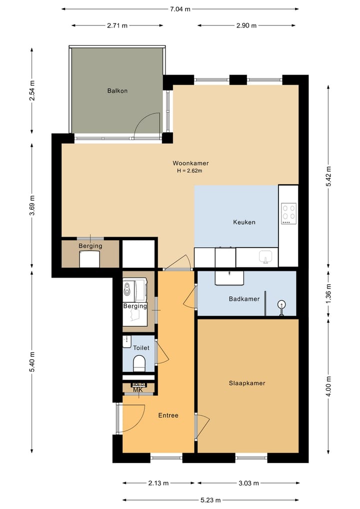 Appartement te koop: Drees van Dordenkade 9, Harderwijk
