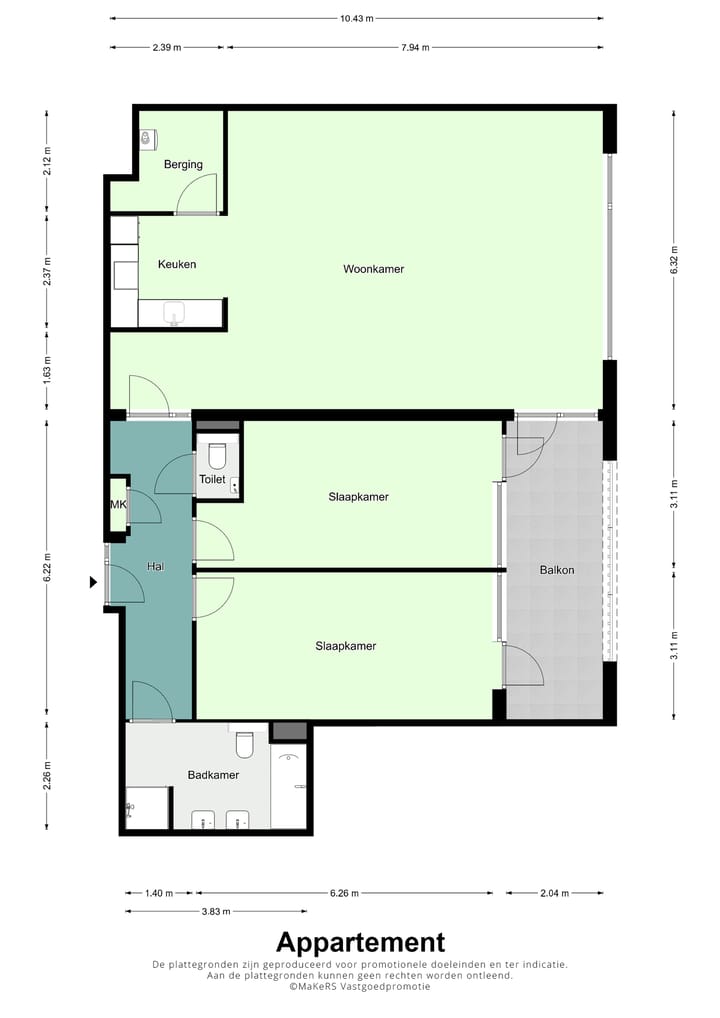 Appartement te koop: Achter de Cattentoren 79, Roermond