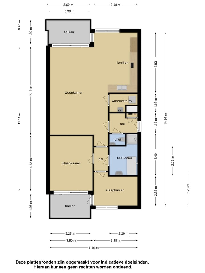 Appartement te koop: Veldhovenring 152, Tilburg