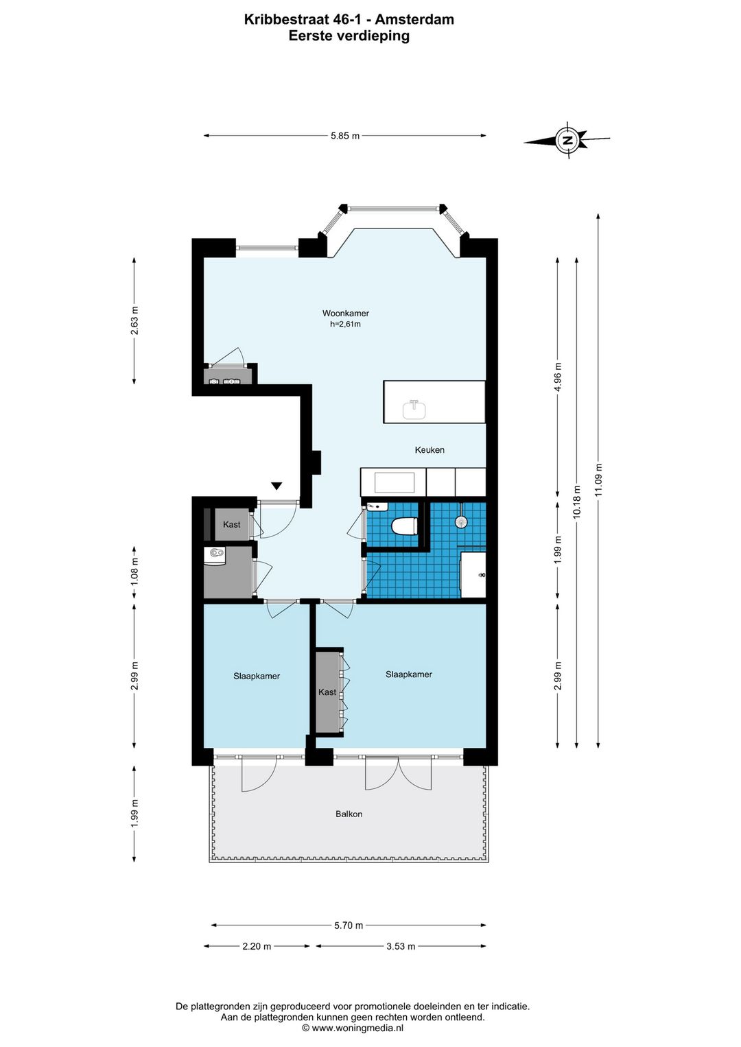 Foto 28 van Kribbestraat 46-1