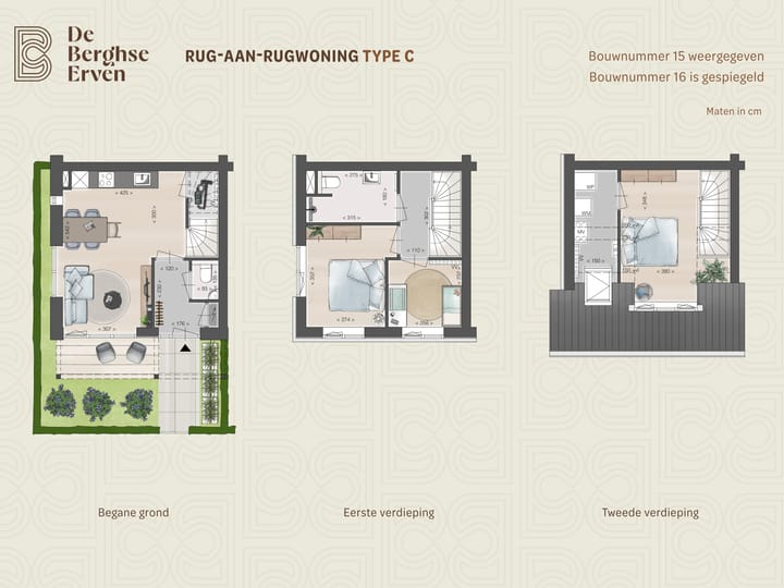 Foto 3 van Rug-aan-rugwoningen | type C (Bouwnr. 15)