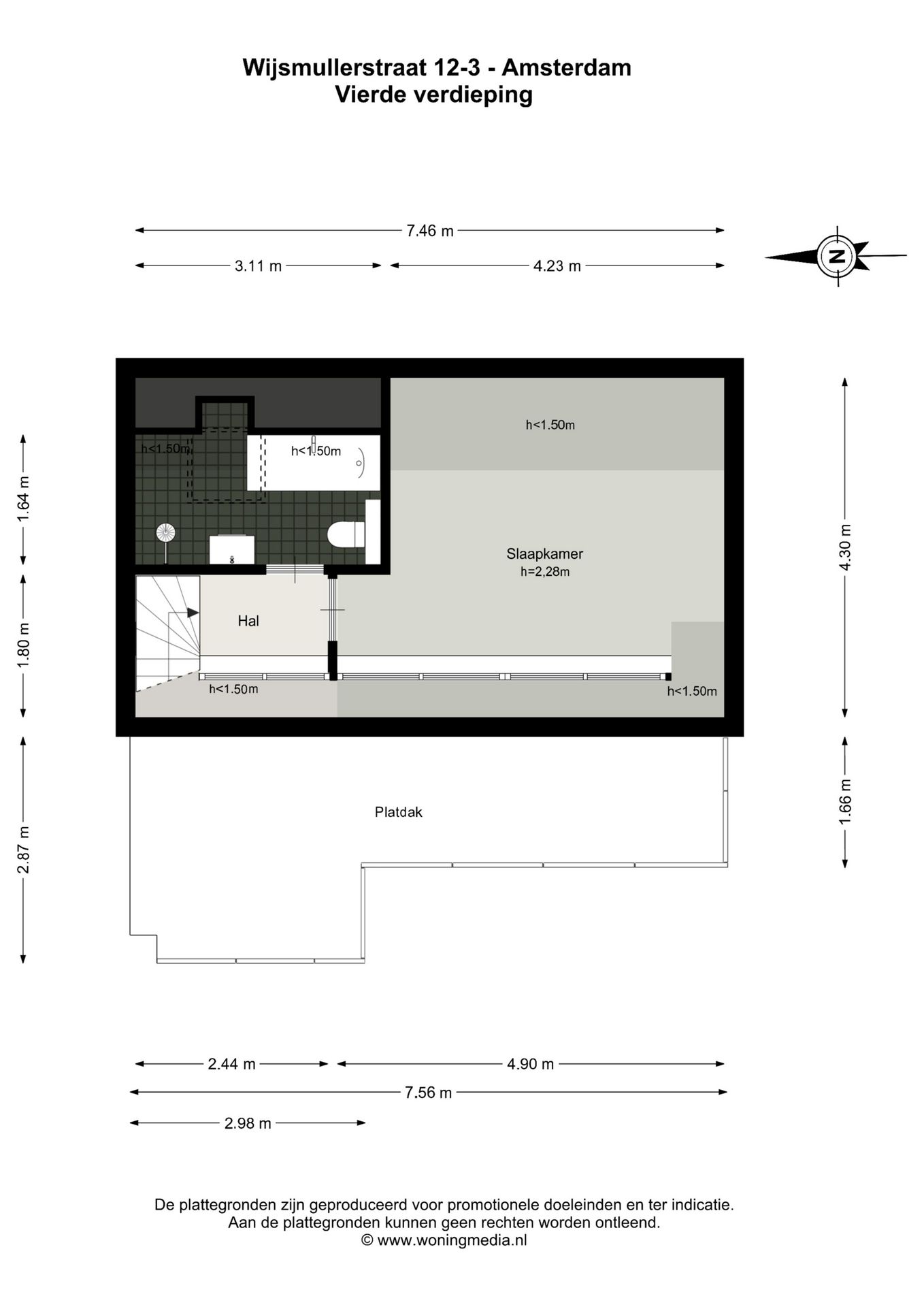 Foto 33 van Wijsmullerstraat 12-3