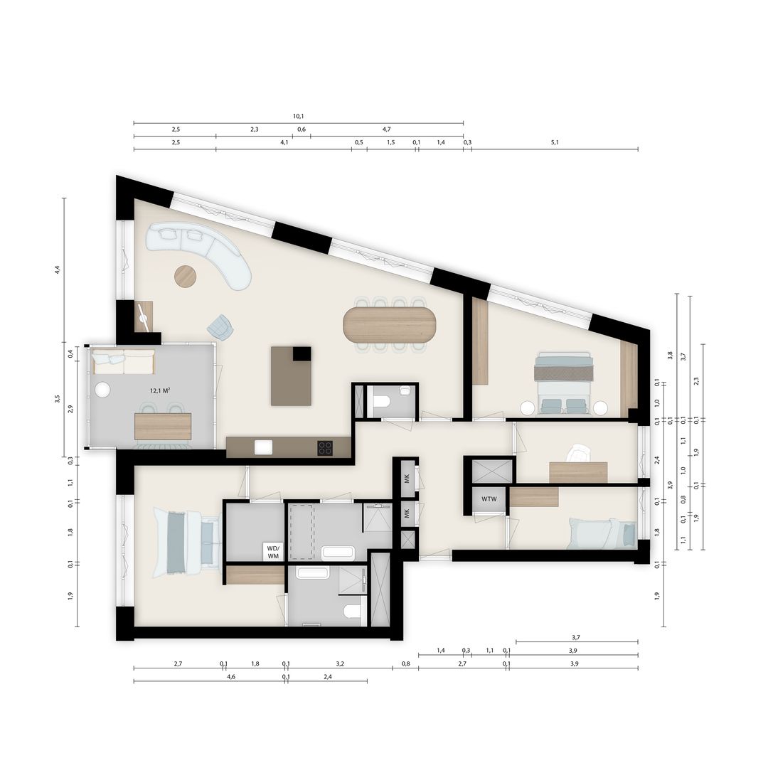 Photo 8 of Penthouse (Bouwnr. 412211)