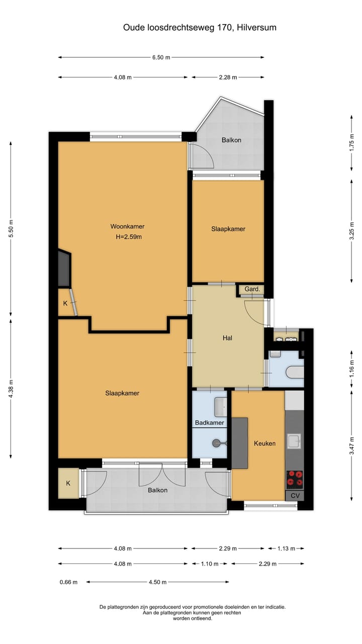Appartement te koop: Oude Loosdrechtseweg 170, Hilversum