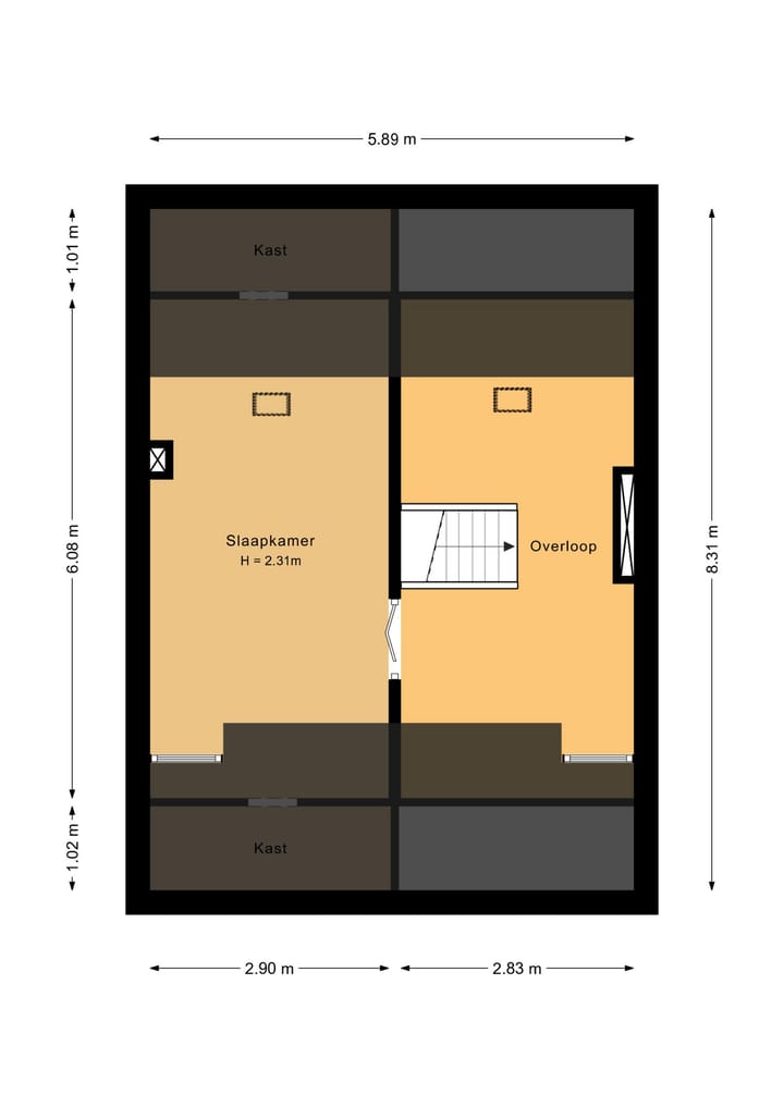 Tussenwoning te koop: Bilderdijkstraat 31, Arnhem
