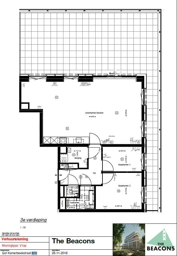 Appartement te huur: Eef Kamerbeekstraat 670, Amsterdam